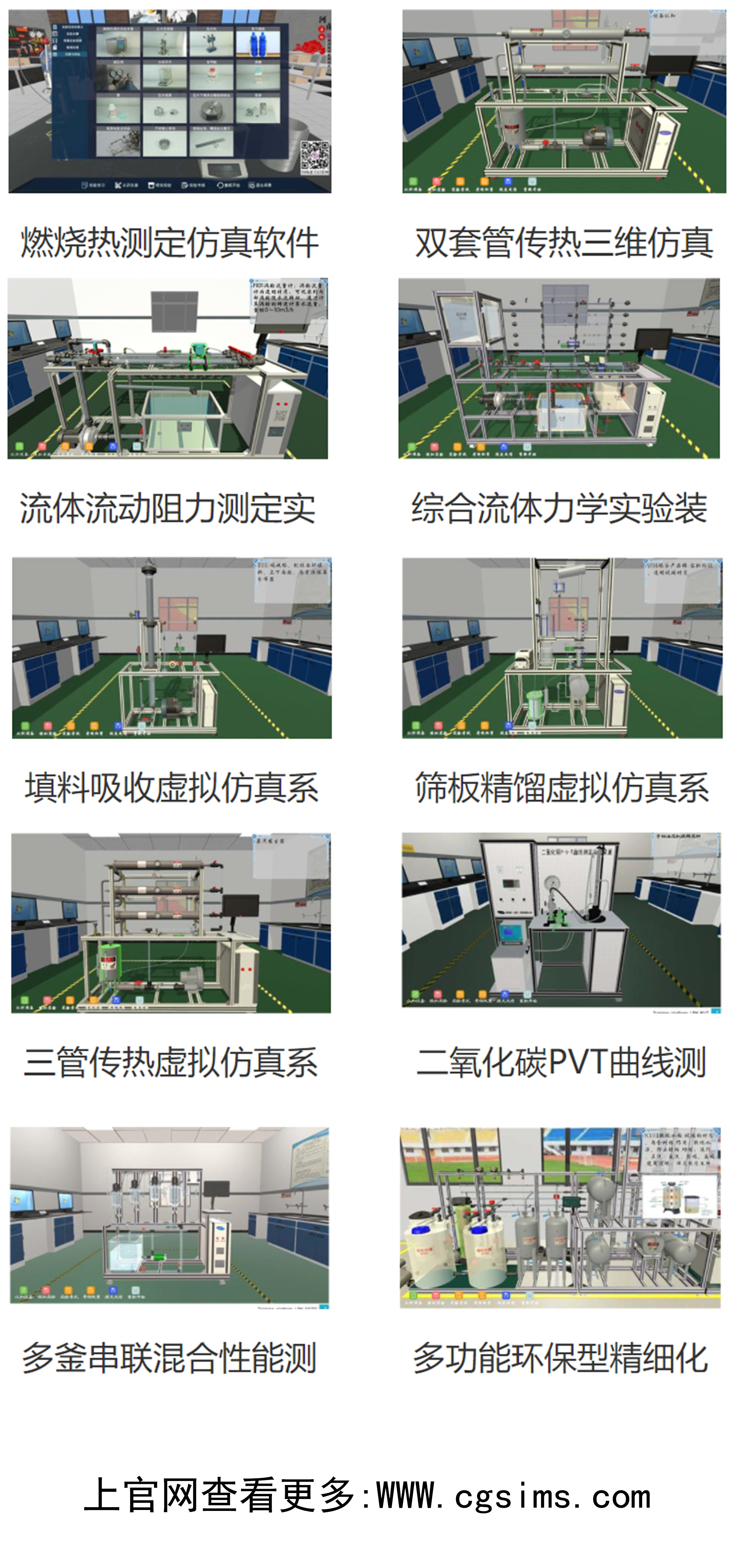 三維仿真場景+三維動畫相呼應、配合，為學校增添教學色彩